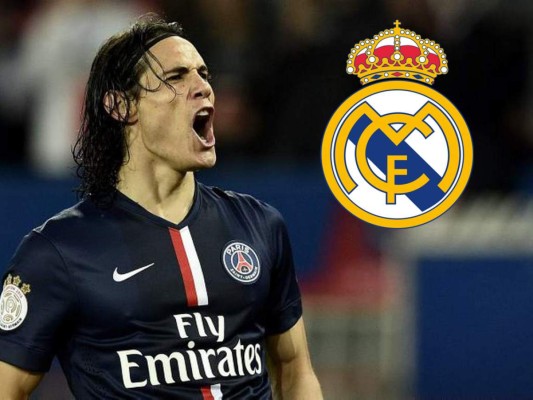 Edison Cavani podría jugar en el Real Madrid