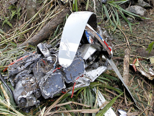 Se estrella avión de carga en región central de Honduras y mueren sus dos tripulantes