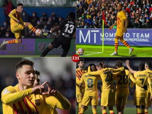 Así fue la celebración del Barcelona y el regreso de Dani Alves en la Copa de Rey