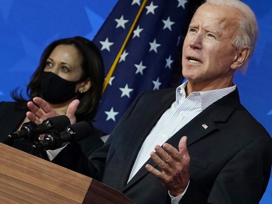 Twitter etiqueta publicación que califica a Biden de 'presidente electo'