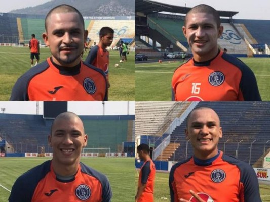 Jugadores de Motagua llamados a la Selección Nacional pasaron por 'la barbería'&nbsp;&nbsp;