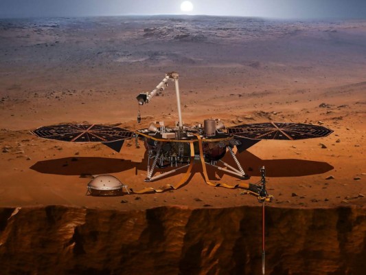 El planeta Marte tiembla y revela algunos de sus secretos