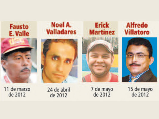 Ellos son los 23 comunicadores asesinados desde 2010