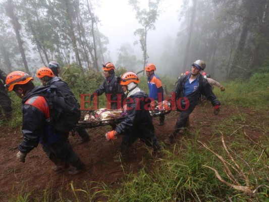 FOTOS: Así fue el rescate de los restos de Hilda Hernández y las otras 5 víctimas