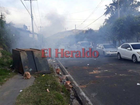FOTOS: Así fue la toma de calles en diferentes puntos de la capital de Honduras