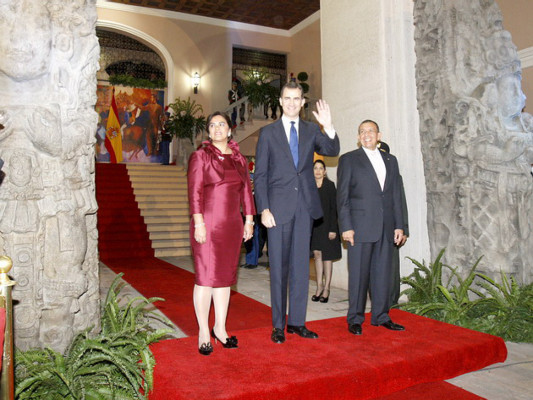 Príncipe de Asturias ratifica ayuda de España contra crimen en Honduras