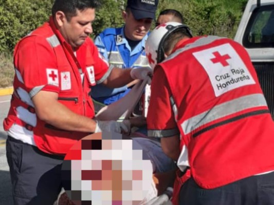 Las imágenes que dejó el accidente en el km 41 de la carretera al sur