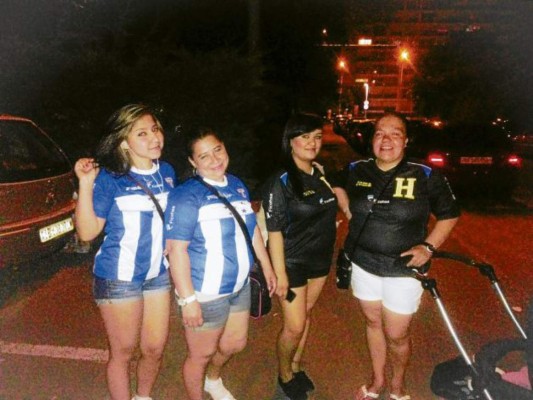 Hondureños apoyaron a la H en Miami