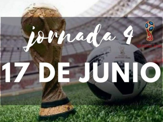 Jornada 4: Calendario, hora, estadio y por dónde ver el Mundial Rusia 2018