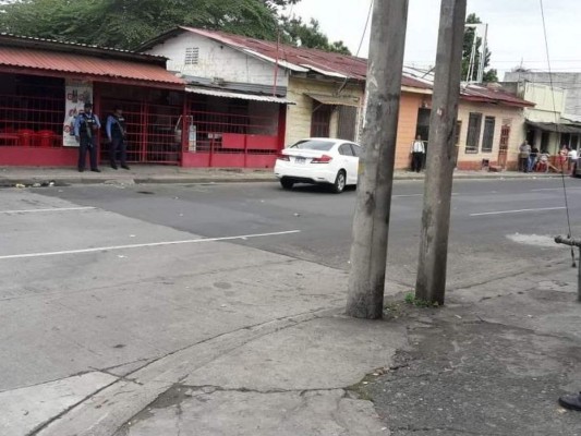 Balacera deja un muerto en barrio Paz Barahona de San Pedro Sula&nbsp;