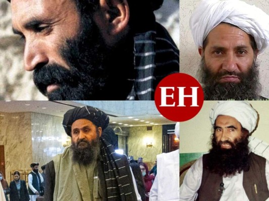 Radicales y envueltos en un halo de misterio, quiénes son los dirigentes del Talibán (FOTOS)