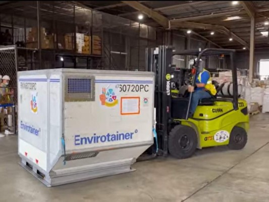 El IHSS recibe un lote de 214,200 dosis de AstraZeneca&nbsp;&nbsp;