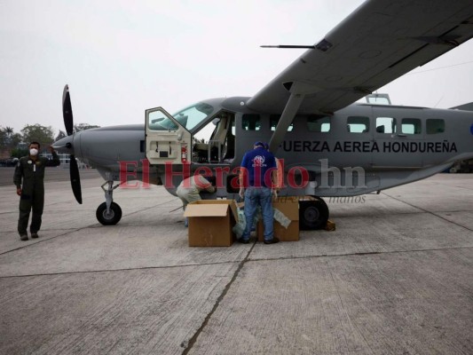 FOTOS: Honduras recibe 8 mil pruebas PCR para detectar coronavirus