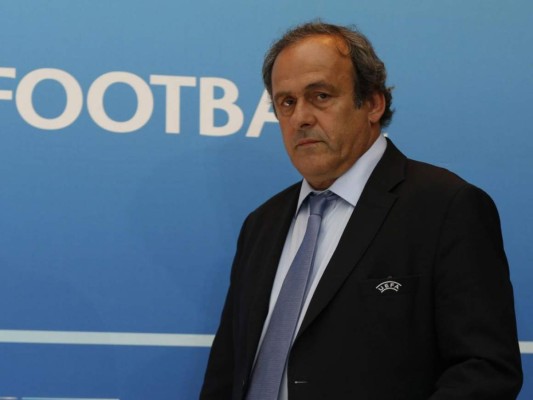 Michel Platini, expresidente de la Unión Europea de Fútbol.