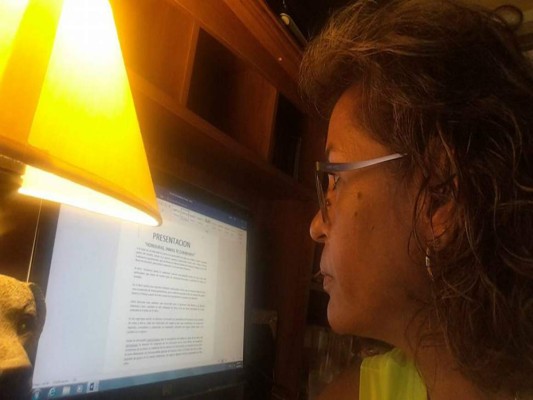 Nora Schauer a pocos meses de presentar su libro 'Honduras Jamás te cambiaría'