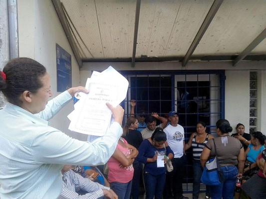 Pobladores se toman el IP en Comayagüela