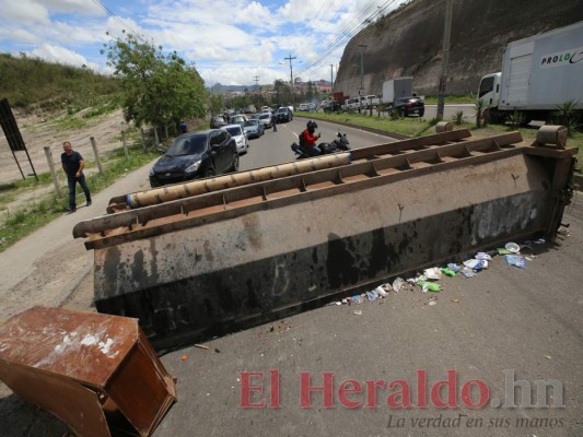 Las 10 imágenes más impactantes de los disturbios que se registraron este jueves en la capital de Honduras