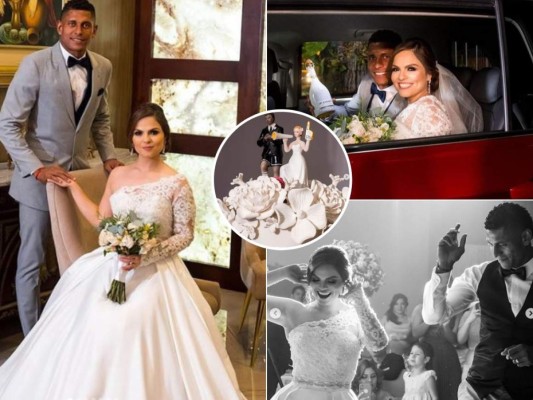 Las románticas fotos que compartió Carlo Costly de su boda