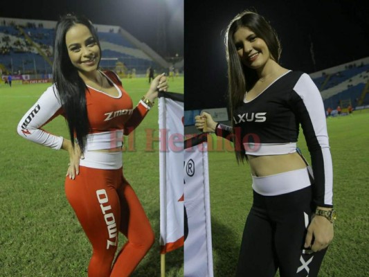 ¡Preciosas catrachas! Belleza femenina adorna la fecha 6 del Torneo Clausura