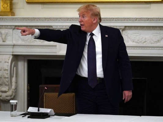 Trump dice que toma hidroxicloroquina para prevenir Covid-19&nbsp;