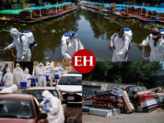 FOTOS: México se acerca al pico de la pandemia pero el camino aún es largo 