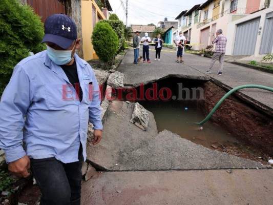 Honduras: En peligro varias zonas por las lluvias en el Distrito Central