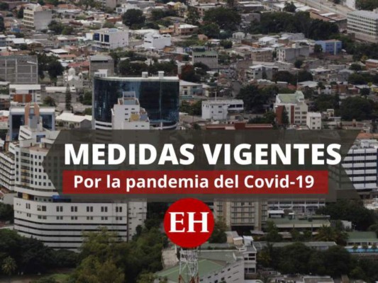 Medidas vigentes en Honduras para la semana del 12 al 18 de octubre