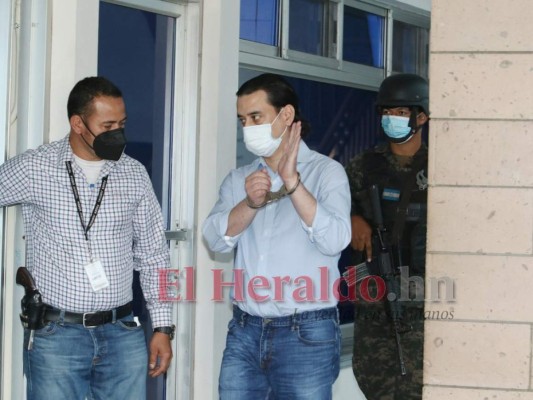 Audiencia inicial contra Marco Bográn y Alex Moraes seguirá el martes