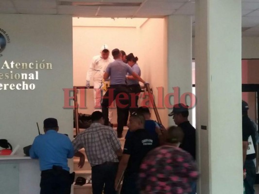 En extrañas circunstancias muere custodio penitenciario en el interior de los Juzgados de Choluteca
