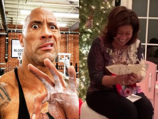 Dwayne La Roca Jonhson regaló una casa a su madre en vísperas de Año Nuevo &nbsp;&nbsp;