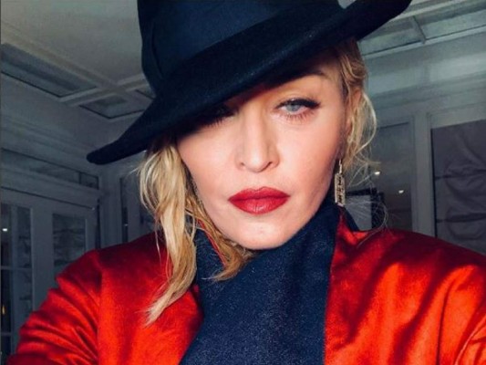 Madonna celebró junto a su hija Lola la llegada del 2018. Foto: Instagram