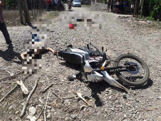 A balazos matan a padre e hijo en Olanchito, Yoro