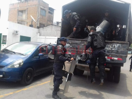 Policías y militares resguardarán el clásico capitalino Olimpia vs Motagua
