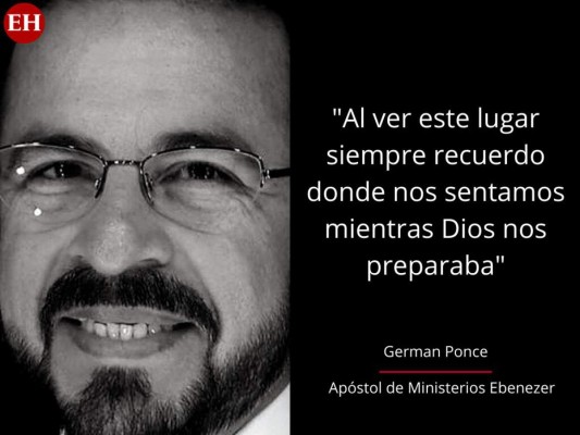 'Cuando me mire abrazadito, sepa que es mi esposa': las frases de German Ponce