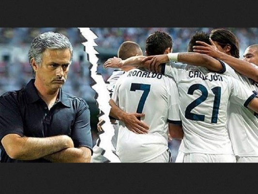 Mourinho llama 'traidores hijos de p...' a jugadores del Real Madrid