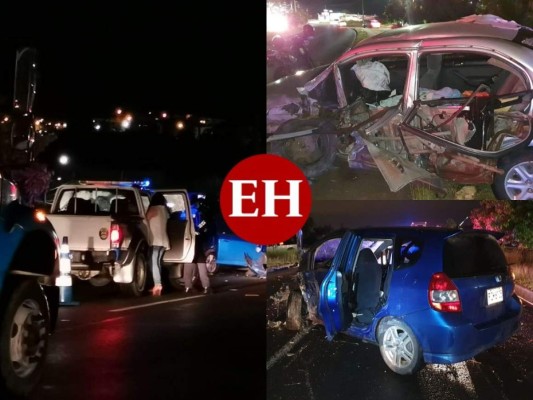 FOTOS: Los destrozos del fatal accidente que dejó un muerto en el anillo periférico