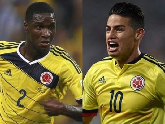 James Rodrígues y Cristian Zapata recibieron la autorización para reintegrarse a sus equipos