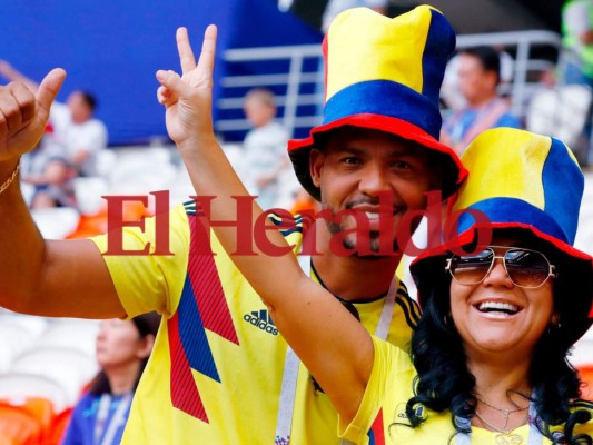 Así es el impresionante ambiente que se vive en El Mordovia Arena para el Colombia vs Japón