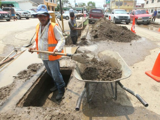 Megaoperativo de limpieza en la colonia Arturo Quezada de la capital de Honduras