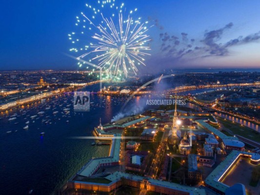 MUNDIAL: El sol veraniego nunca se pone en San Petersburgo&nbsp;