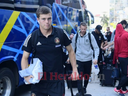 Fotos: Así fue la llegada del Atlanta United a San Pedro Sula
