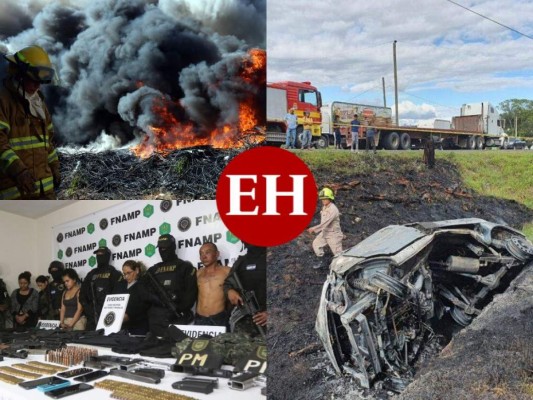 Incendios y trágicos accidentes: los sucesos de la semana en Honduras
