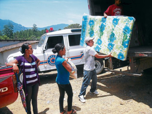 Copeco lleva ayuda a Marale