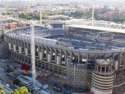 FOTOS: Así avanza la construcción del nuevo Santiago Bernabéu