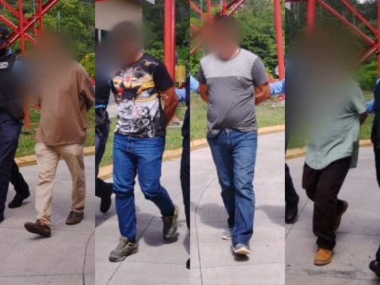 Capturan a cuatro sujetos por homicidio, asesinato y lesiones en Santa Bárbara