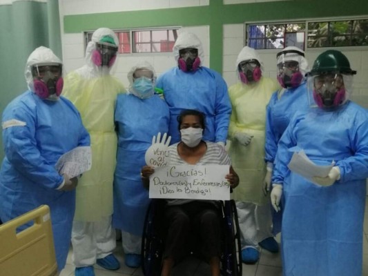 'Pensé que no iba a sobrevivir': Mujer de 82 años curada del Covid-19 en el Mario Catarino Rivas