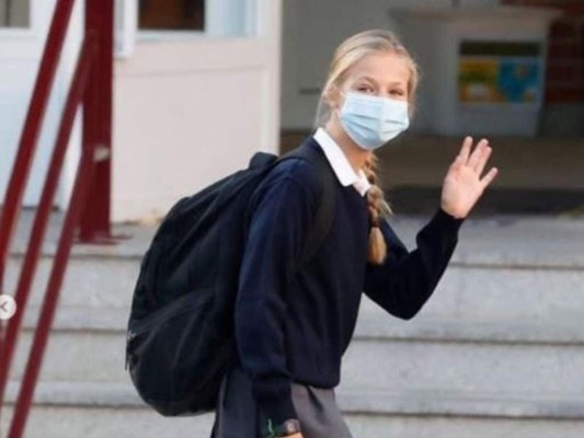 Princesa Leonor en cuarentena por caso de coronavirus