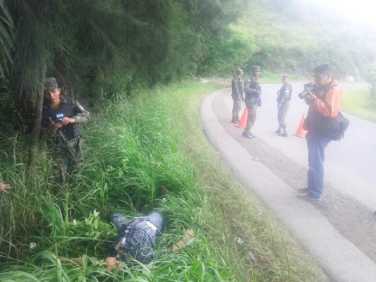Hallan cadáver en carretera al sur de Honduras