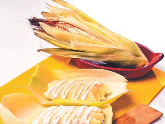 Tamalitos de elote tierno