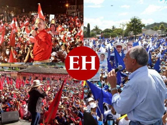 Candidatos de partidos mayoritarios intensifican campañas previo a silencio electoral (FOTOS) &nbsp;&nbsp;